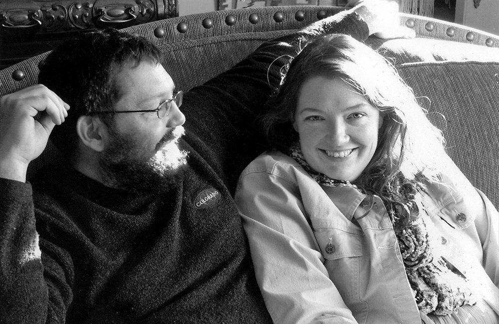 gabe and beka black and white